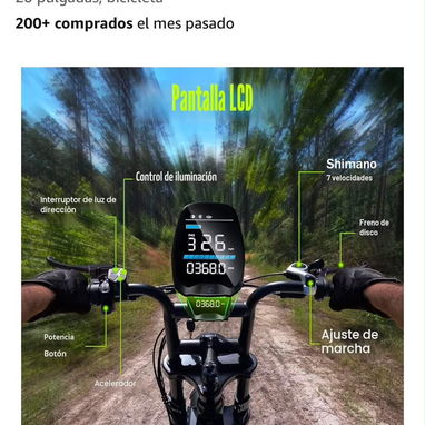 BICIMOTO ELÉCTRICA - 3/4