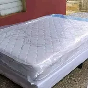 Vendo base boexprin con colchón - Img 56359410