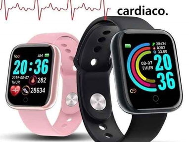 Reloj inteligente D20  para hombre y mujer,  control del ritmo cardíaco, deportivo, Bluetooth, para IOS y Android - Img 40473912