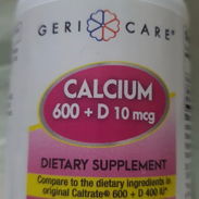 Calcio 600mg + Vitamina D 10mcg 100tab Importado ,Precio 10usd ,ver Foto ,contact - Img 55656842