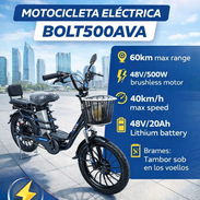 Bicicleta electrica marca ava color rojo - Img 56093377