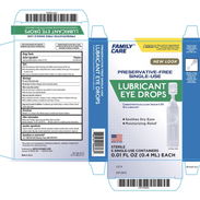 Lubricant Eyes Drops ( Lágrimas Artificiales libre de Conservantes ) cajita de 5 ampollas de 4 ml hacen 20 ml - Img 54858427