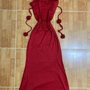 Vestidos largo de rosa - Img 123458769