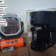 Ventilador recargable y cafetera eléctrica express - Img 55289874