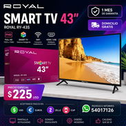 📺 ¡TV ROYAL DE 43" SMART TV! 📺 Si buscas calidad, fluidez y una pantalla espectacular para tu casa, este televisor es - Img 55744461