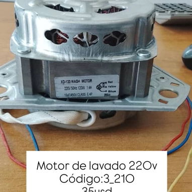 Motor de lavadora y secadora - Img 123379245