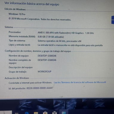 Laptop Toshiba con rendimiento ideal para estudiantes informáticos,algunos juegos y ver películas y series. - 3/5