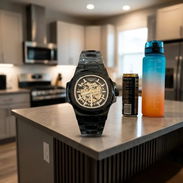 Reloj LONGLUX Automático color negro - Img 57812407