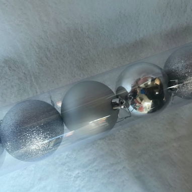 Set de 12 bolas de navidad  7cm - 2/3