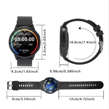Smartwatch Pantalla HD 2.05" – Llamadas BT y Monitoreo... - 3/5