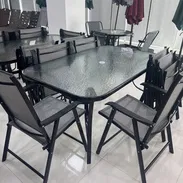 Conjunto de terrazas 4 y 6 sillas con mesa - Img 56149181