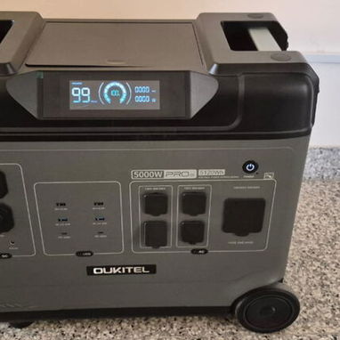 Ecoflow Oukitel Pro 5000 W + Panel Solar 400 W (nuevo) de 4 secciones plegables + Cable de extensión de 10 m para panel - 3/10