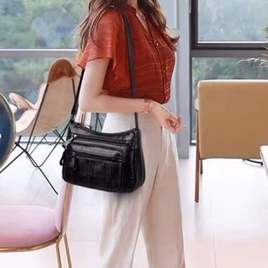 Bolso mujer mediano, negro - Img 120024153