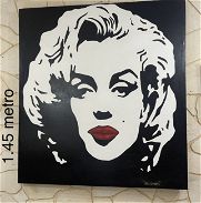 Cuadro grande decorativo de Marilyn Monroe - Img 45953297