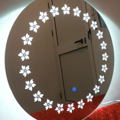 Espejo con luz led de tres tonos de intensidad - 3/3
