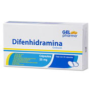Benadrilina 25 mg $2000 Caja con 30 capsulas gel - Img 57175038