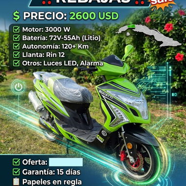 🚨🚨Motos eléctricas ‼️ Rebaja 🚨 - 8/10