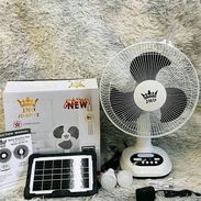 🌬️ Ventilador recargable JMD 🌬️ ✔️ 12 PULGADAS ⚙️ Características principales: ✅️ Función de powerbank ✅️ Panel sol - Img 55142713