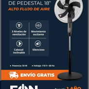 Ventilador de pie 18 pulgadas - Img 57079156