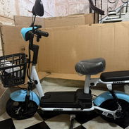 BICIMOTO ELECTRICA BATERIA DE LITIO 48V x12A,MOTOR 350 W, 40 km/h, caega max 200kg - Img 55837763