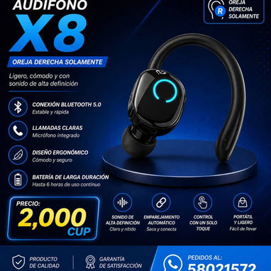 Audífonos inalámbricos con banco de energía - Img 121860651