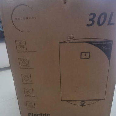 Calentador de Agua Eléctrico 30 Litros 110  V. Marca RUDENKOV.  Domicilio Incluído en La Habana - 5/5
