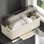 🏠PLATERO ELEGANTE PARA TU COCINA ✨️ organizador para platos .. vasos y cubiertos - Img 56192577