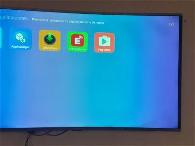 Tv led curvo 55 BlackPoint 4 k ,smart tv, Qualcore, con Sistema  Android   53318171 - Img 66437837
