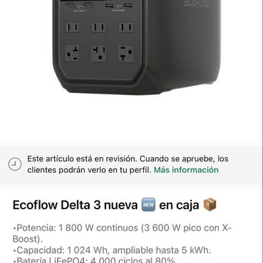 ⚡ Estaciones de Energía EcoFlow – Energía portátil, rápida y silenciosa - Img 118729140