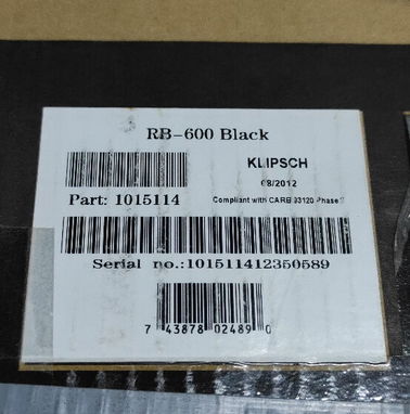 Bafles d Referencia KLIPSCH RB-600 - Img 49567578