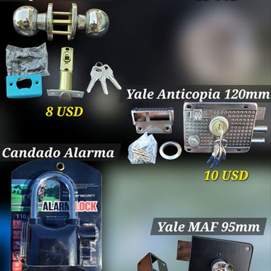 FerreterÃa Regulador de Voltaje, de gas, herramientas, Bomba de agua, yale, Candados, plin, lámpara LED, Herrajes y más - Img 122352071