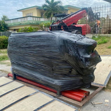Bomba de hormigón* con motor diésel de 40 kW*, 100 m de largo x 40 m de alto*, nuevo modelo de importación (disponible d - Img 108611973