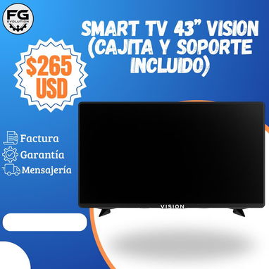 TV de 32 y 43 con cajita incluida y soporte - Img 123005967