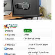 ✨️VENTA DE CAJAS FUERTES✨️ - Img 55425320