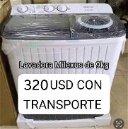 Lavadora semiautomática MILEXUS de 9kg - Img 45905104