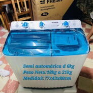 "Fresh" Lavadoras semiautomática 6kg - Img 45375001