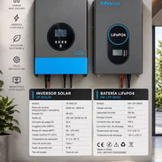 Kit solar InfiniSolar 110v Inversor 3 Kw y Bateria 5 Kw - Img 57732750