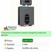 Kit solar 3 kw + 5 kwh de batería Infinisolar - Img 57821174