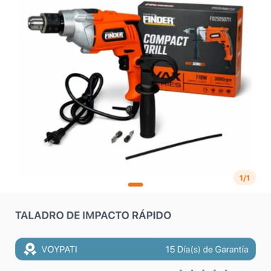 Herramientas de trabajo, extensión eléctrica - 8/9