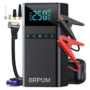 ARRANCADOR De Batería Portátil BRPOM, ARRANCADOR DE CARRO CON Compresor De Aire Inteligente 150psi - Img 53948255