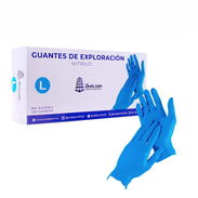 CAJAS DE GUANTES DE NITRILOO TALLA L 100 UNIDADES 50 PARES - Img 56032309