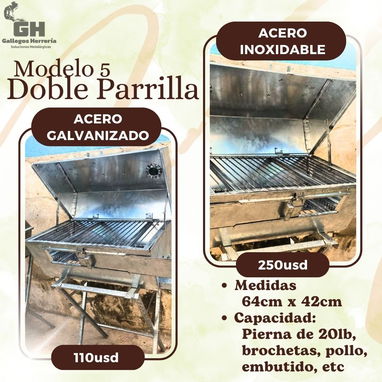 Venta De Cocinas Con Parrillas y De Carbón 🥩 - 6/8