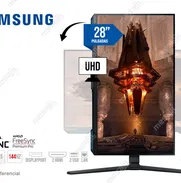 MONITOR SAMSUNG ODYSSEY 28” G70B|4K UHD(2160p)|144Hz|1ms|NVIDIA G-SYNC|PUERTOS(2xHDMI + DP)|SELLADO EN CAJA(52971024) - Img 45064348