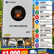 ☀️ INVERSOR ECO-WORTHY 5KW – 48V 🔋 - Img 57959365