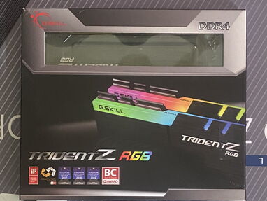Memoria RAM RGB Gskills Tridentz 32GB 2X 16gb a 3200mhz nuevas !!!!!! 100 Usd 54137957 - Img main-image