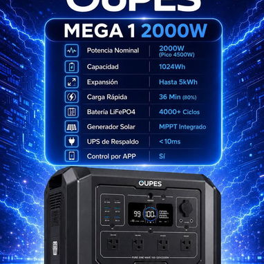 Oupes 2400w Pico 5000w 2232Wh - 3/10