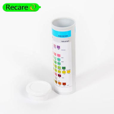 Tiras Reactivas Orina Uric 10 CF 🧪 100 tiras – 10 pruebas: glucosa, proteínas, sangre, leucocitos, nitritos, cetonas, - Img 123048168