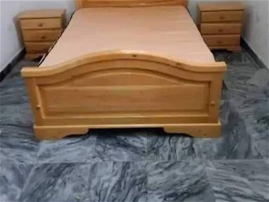 Vendo camas de madera y camas tapizadas - Img 66006061
