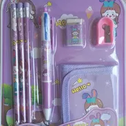 Estuche Escolar con Billetera Morada(TC) - Img 56466299