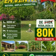 ☎️50363851 https://wa.link/c3b2vc Casa finca 4🏡HABITACIONES  💲80k sólo este mes REPARTO RESIDENCIAL POR SANTIAGO DE LA - Img 55940466